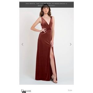 Jenny Yoo “Devon” English Rose size 12 dress